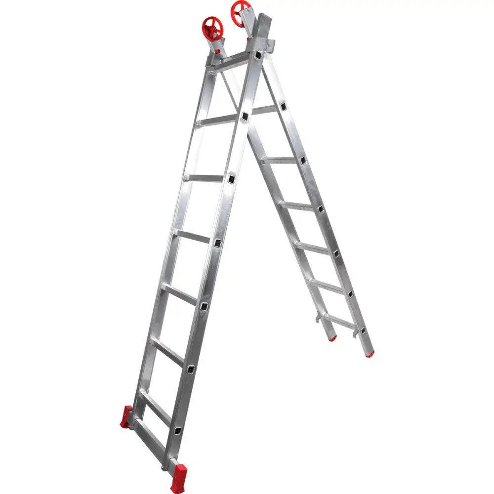Escada de alumínio dupla extensiva 3,32M Worker