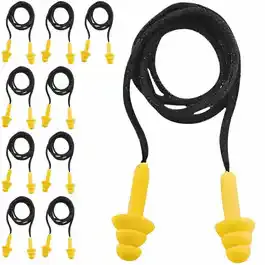 Kit protetor plug auricular com cordão 10 pares Vonder — fotografia 2
