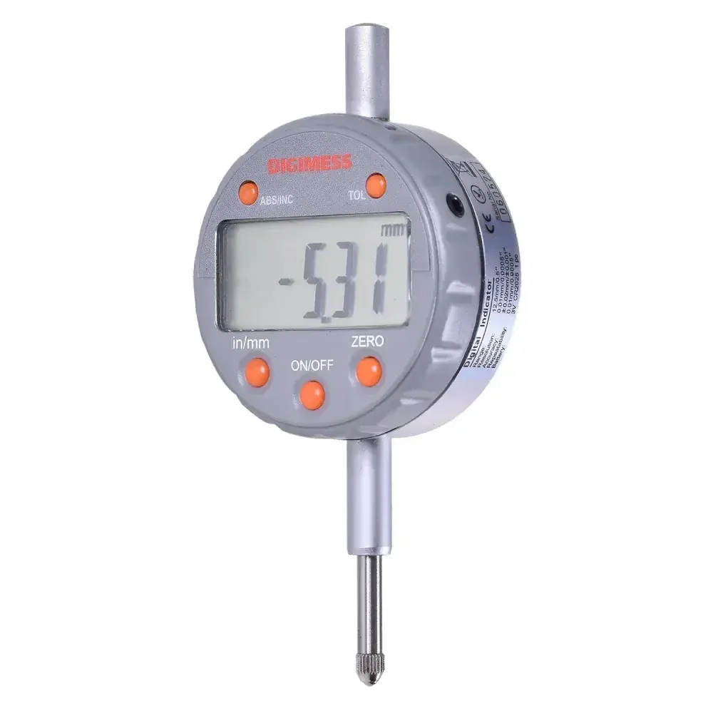 Relógio comparador digital com resolução 0 a 12,5MM Digimess — fotografia 4