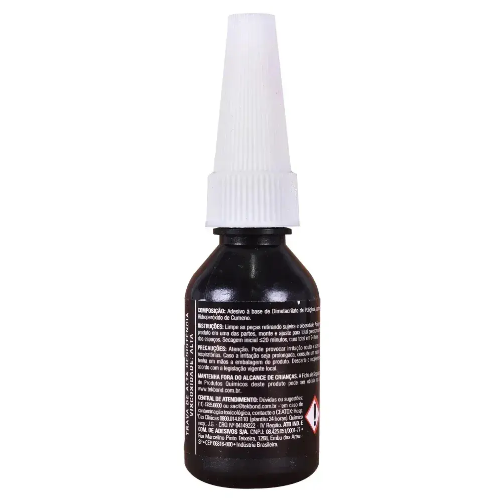 Adesivo anaeróbico de alto torque 120 10G Tekbond — fotografia 7