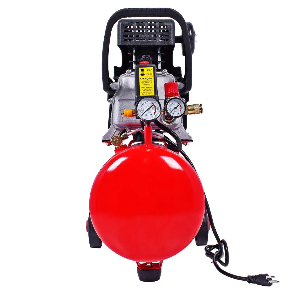 Moto compressor de ar CMI-8,7/24 24L bivolt MotoMil — fotografia 3