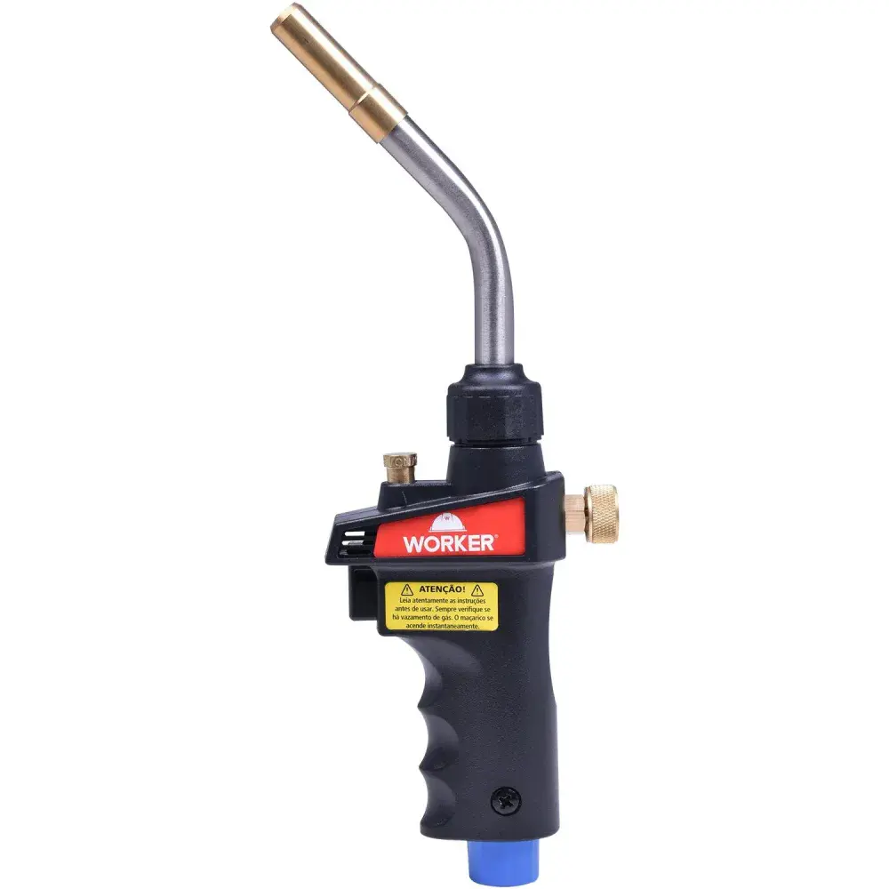 Maçarico portátil automático mapp pro 12.300BTUS Worker — fotografia 7