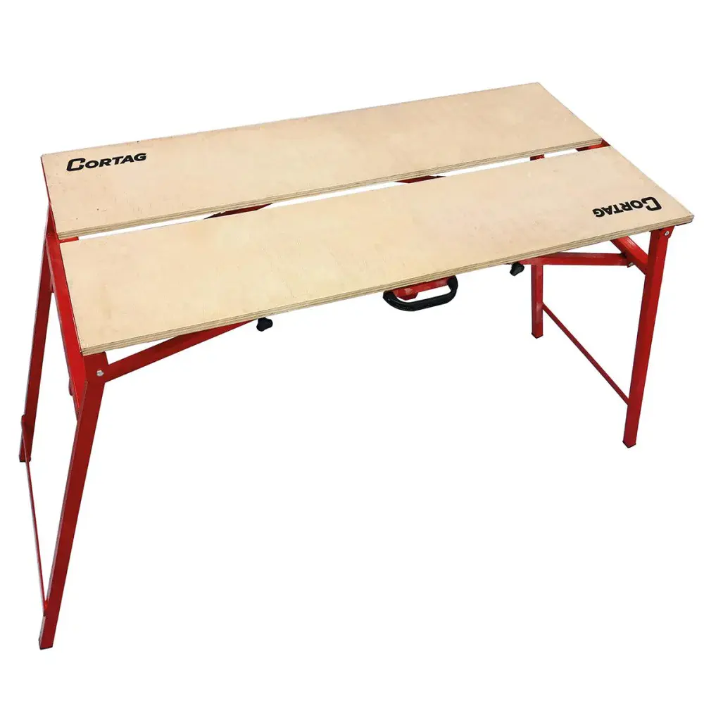 Bancada de trabalho com pés articuláveis 139CM Cortag