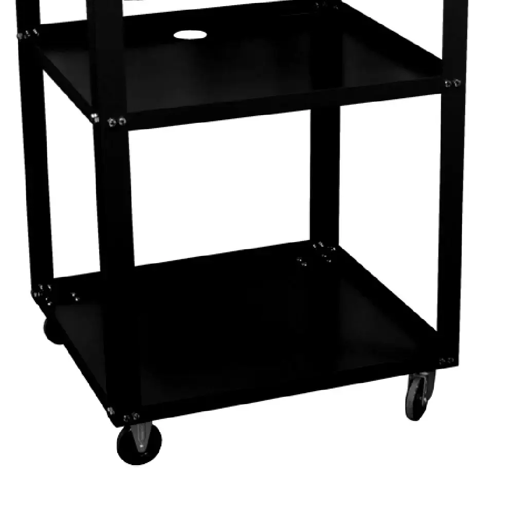 Rack aberto com 1 gaveta para computador 91016 Presto — fotografia 4