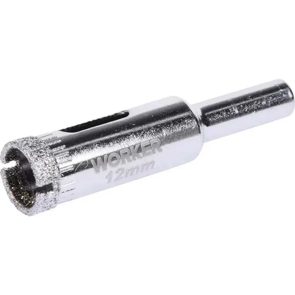 Serra copo diamantada para vidro 12MM Worker — fotografia 8