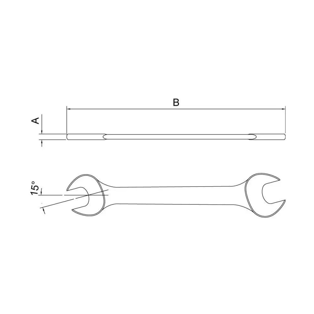 Chave fixa 27X32 mm Tramontina 44610112 — fotografia de referência