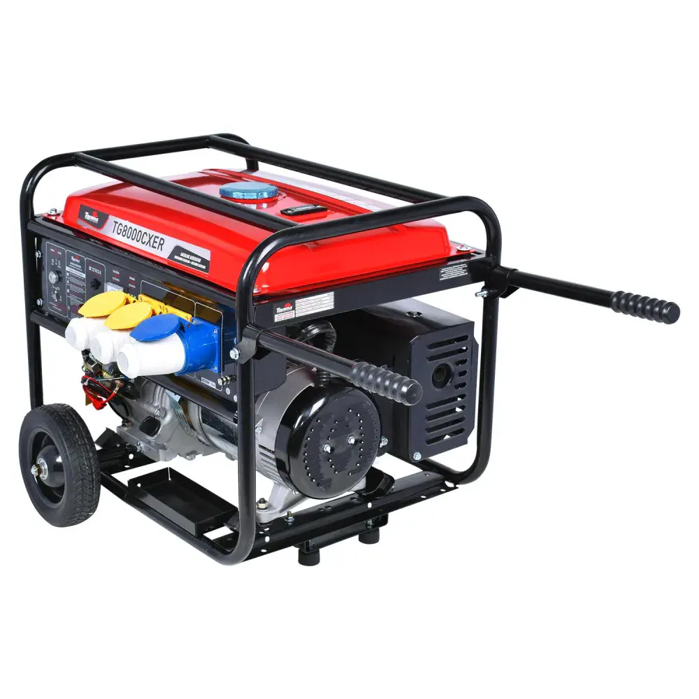 Gerador a gasolina pe 420CC 7,2KVA 3600RPM biv TG8000CXER Toyama — fotografia 3