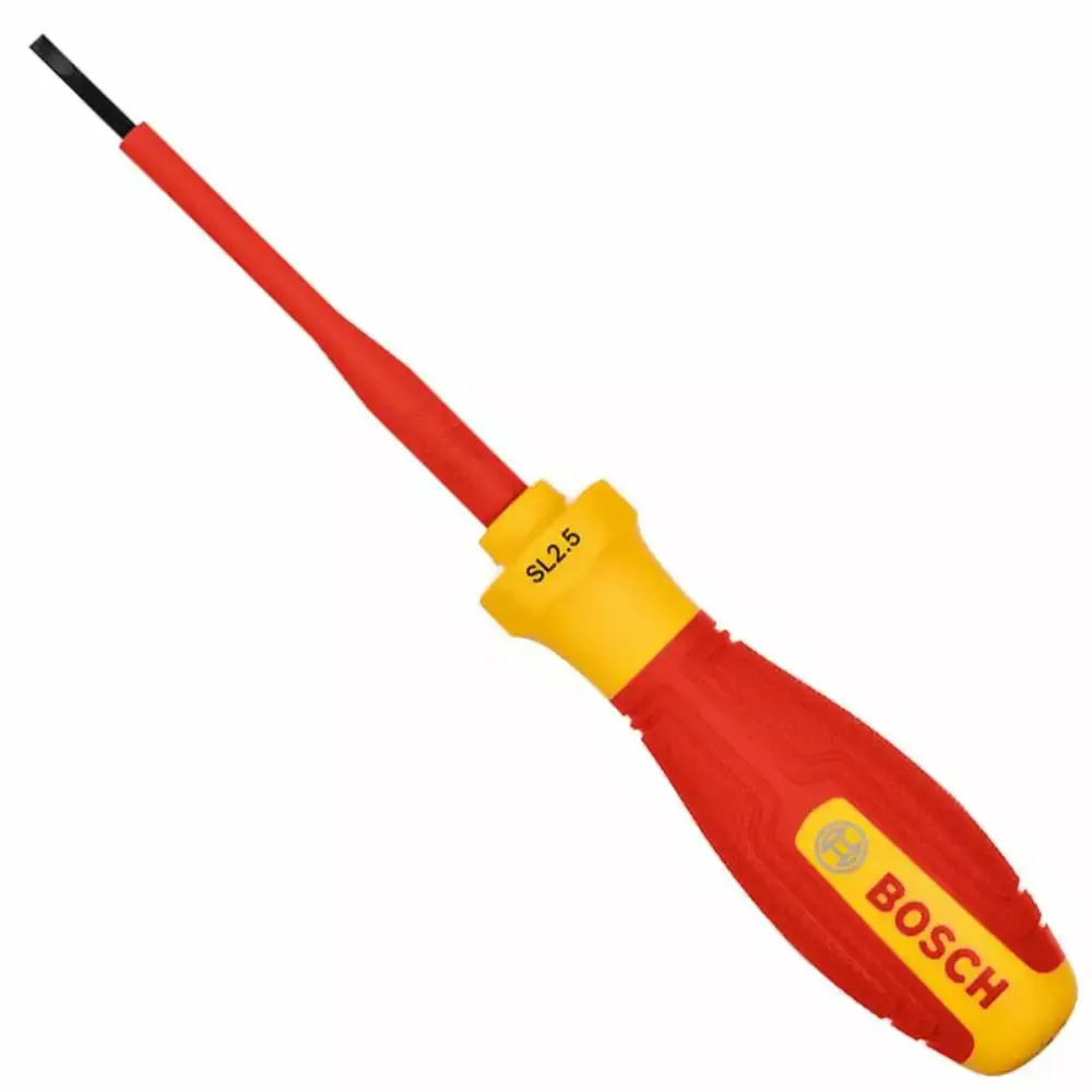 Chave VDE Fenda SL 2,5 x 75 mm 1000 V BOSCH — fotografia de referência