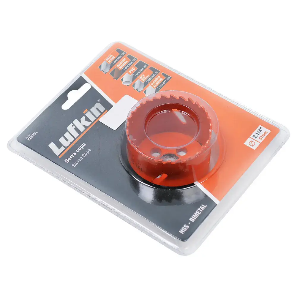 Serra copo 57MM 2.1/4 SC57BL Lufkin — fotografia 3