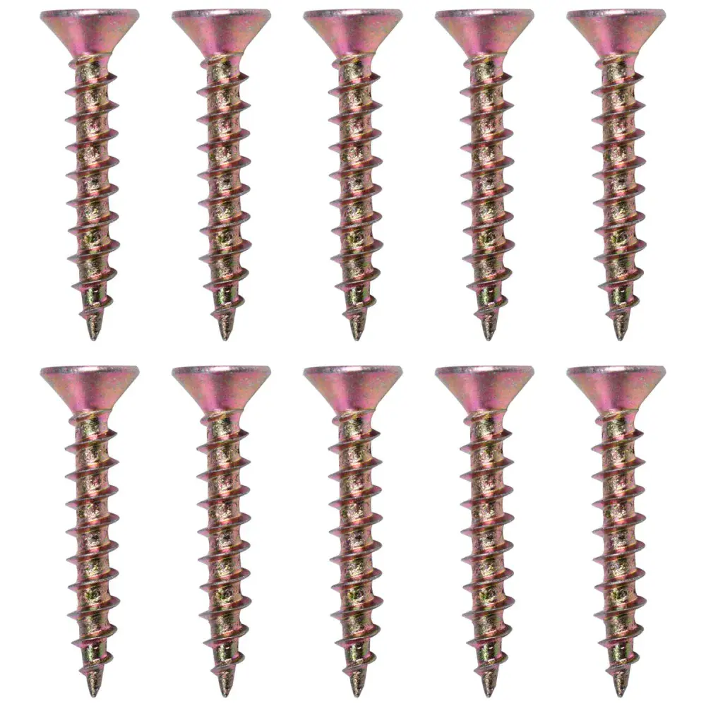 Parafuso cabeça chata 4 x 30MM 421804 Worker – 10 peç — fotografia de referência