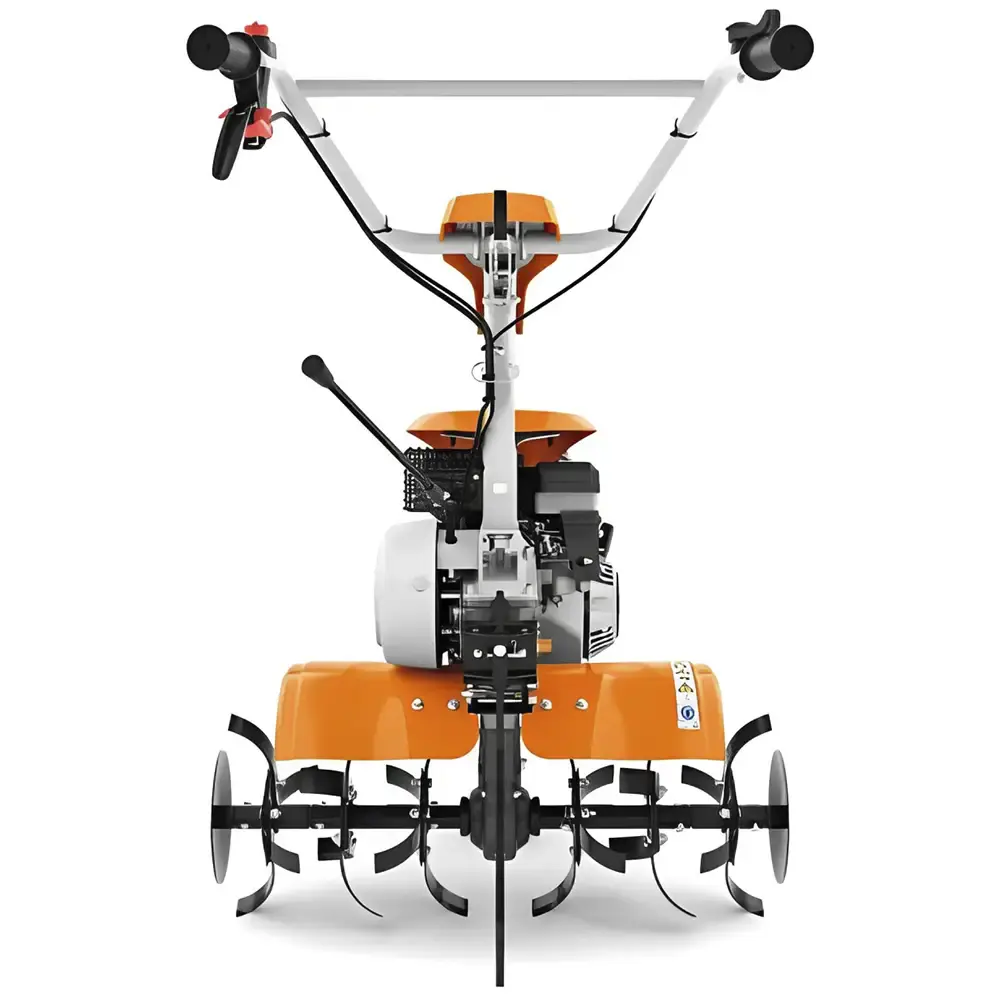 Motocultivador gasolina 7,0 HP 4T 252 CC enxadas e rodas MH710 Stihl — fotografia de referência
