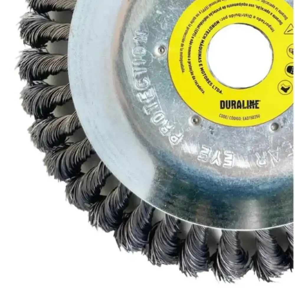Escova de aço para roçadeiras 25,4MM / 20MM Duraline — fotografia 3