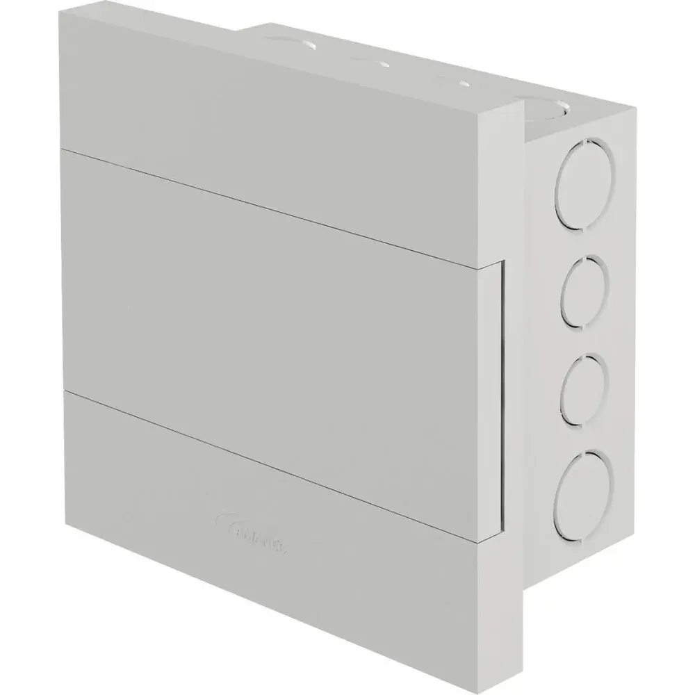 Quadro distribuidor emb sem barramento liso 24 disjuntor Amanco — fotografia de referência
