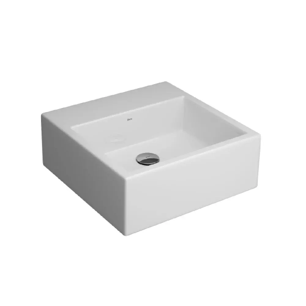 Cuba de apoio quadrada com mesa branca 155X415MM L.73.17 Deca
