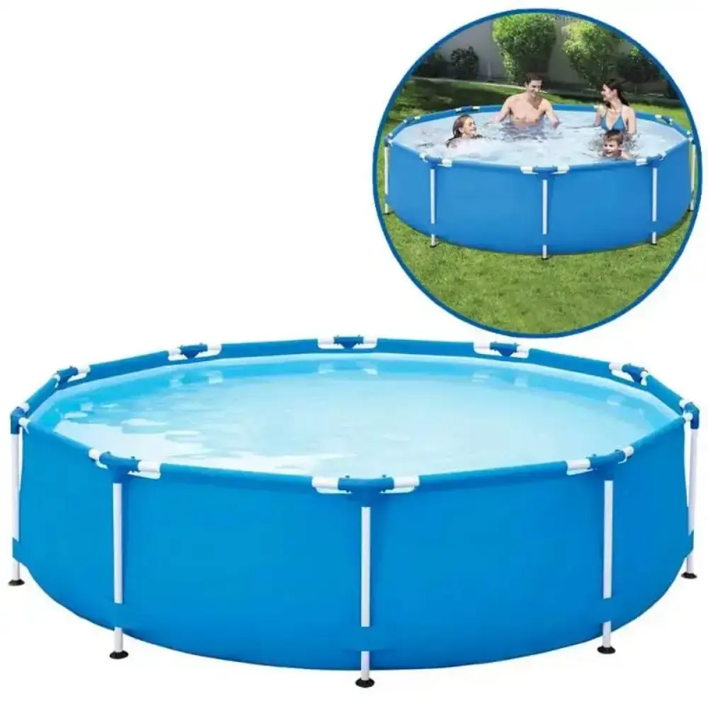 Piscina com armação 5.000 litros redonda 3 metros Mor