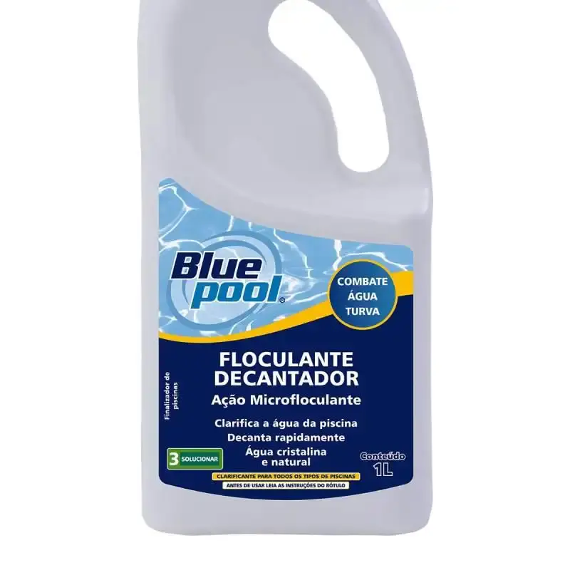 Floculante Clarificante Decantador para Piscinas 1L Kit com 3 Unidades 256620B Bluepool by FLUIDRA — fotografia 4