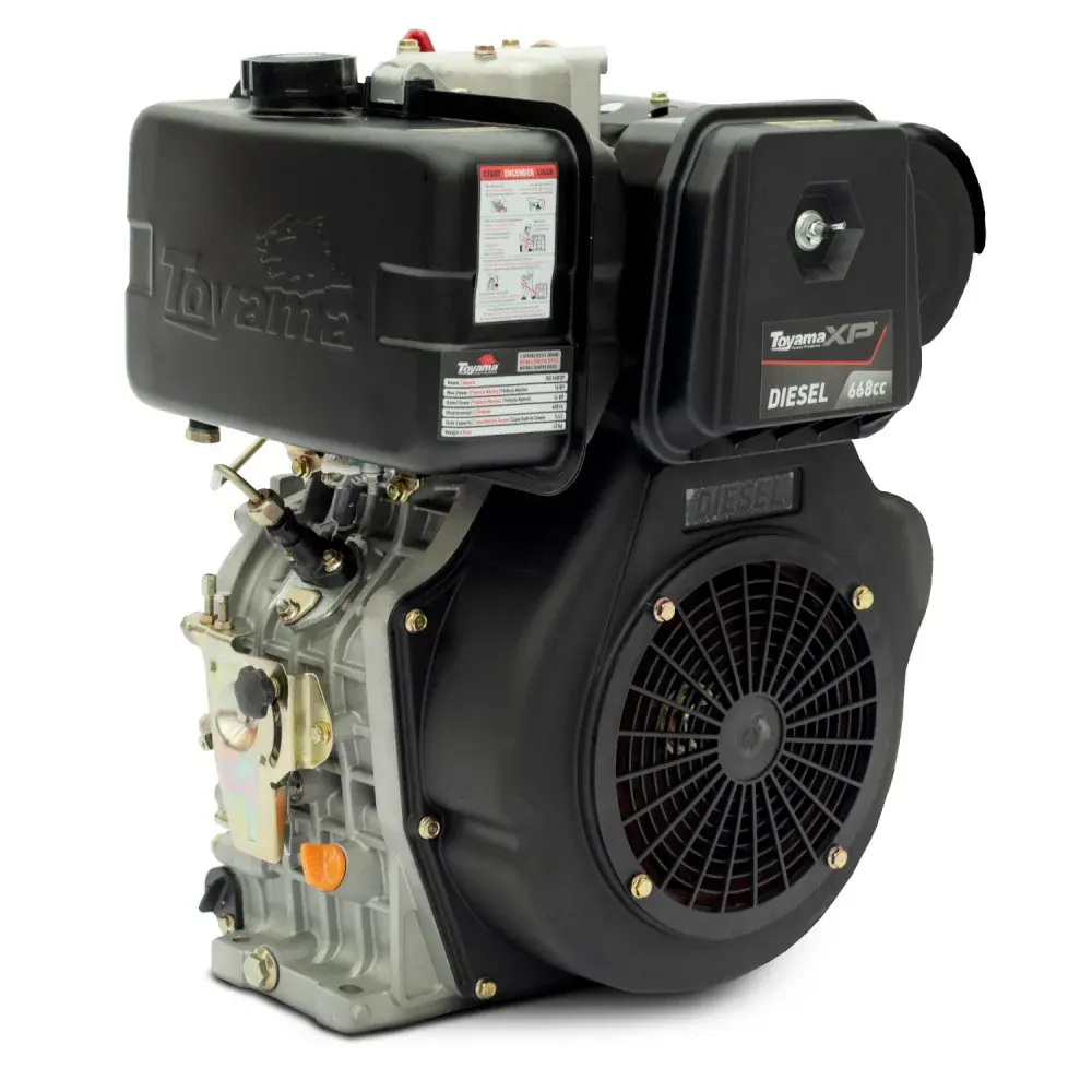 Motor Toyama diesel TDE160EXP 16 hp Toyama — fotografia de referência