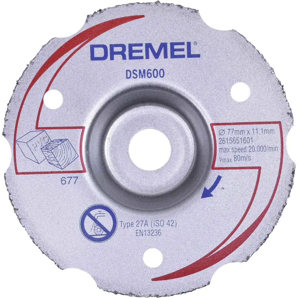 Disco metal multiuso corte reto SM600 Dremel