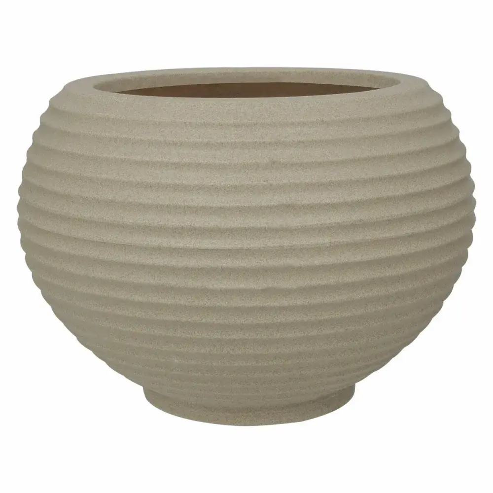 Vaso bromélia em granito areia 32X32CM 32L Vasart — fotografia de referência
