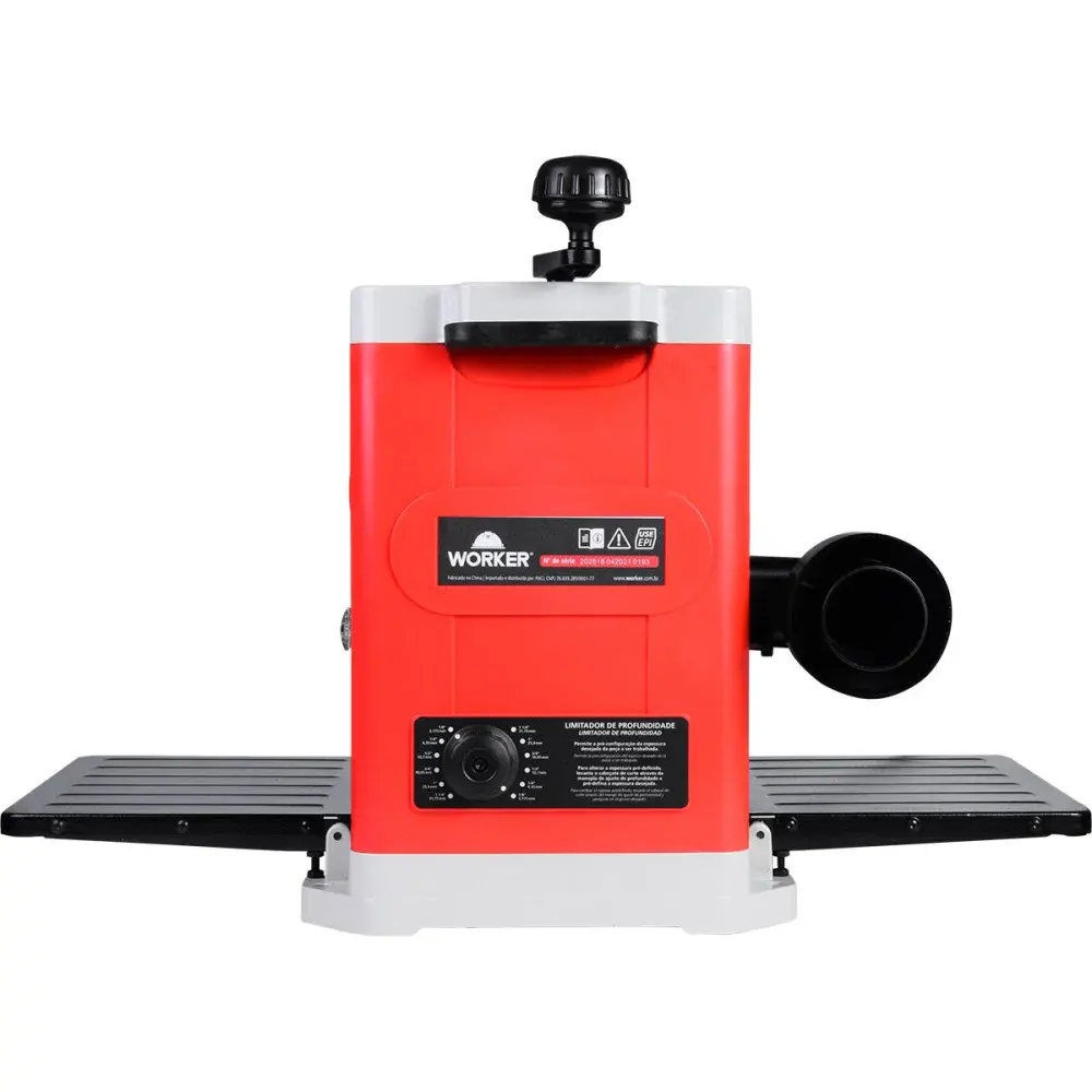 Plaina desengrossadeira 13" 1500W Worker 127V — fotografia 5
