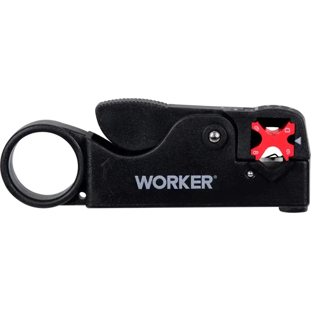 Alicate desencapador de cabo coaxial Worker — fotografia 7