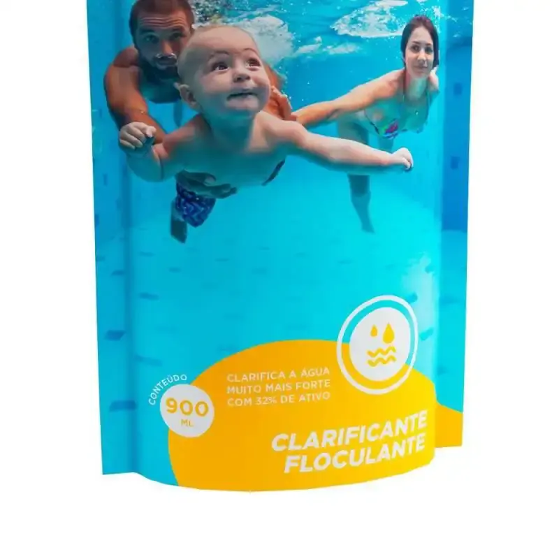 Cloro floculante clarificante 900 ML refil kit com 5 unidades Montreal — fotografia 4