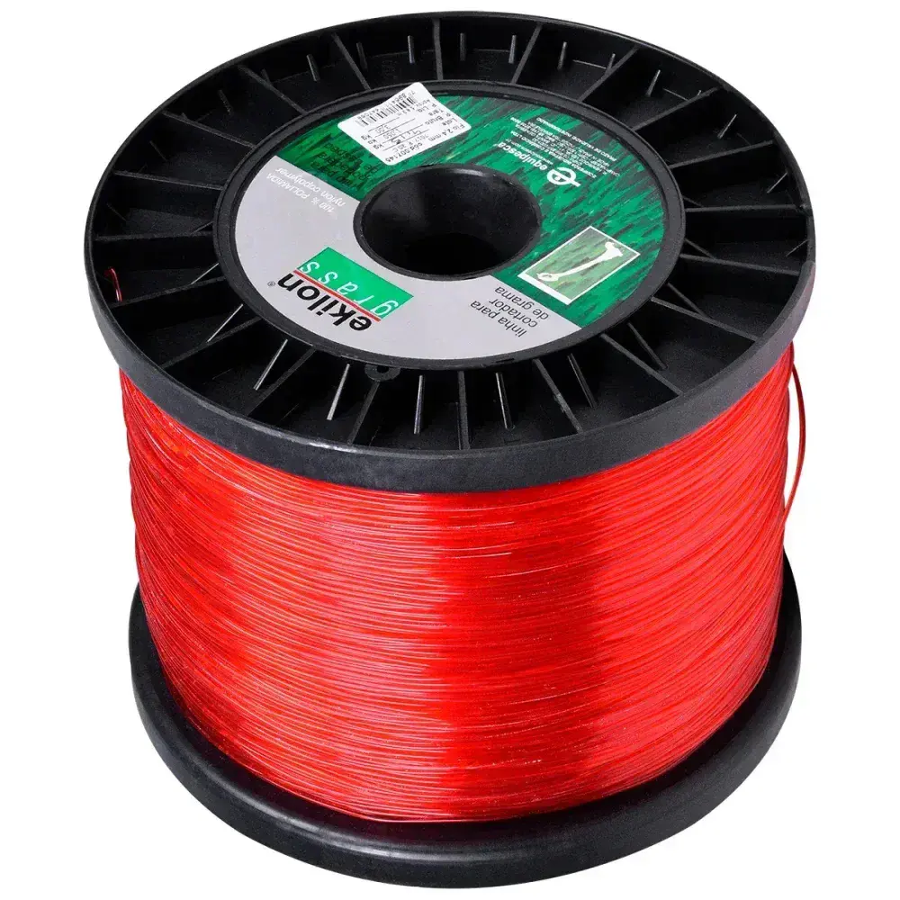Fio de nylon para aparador e roçadeira 2,4MM x 582M 3KG Ekilon — fotografia 5