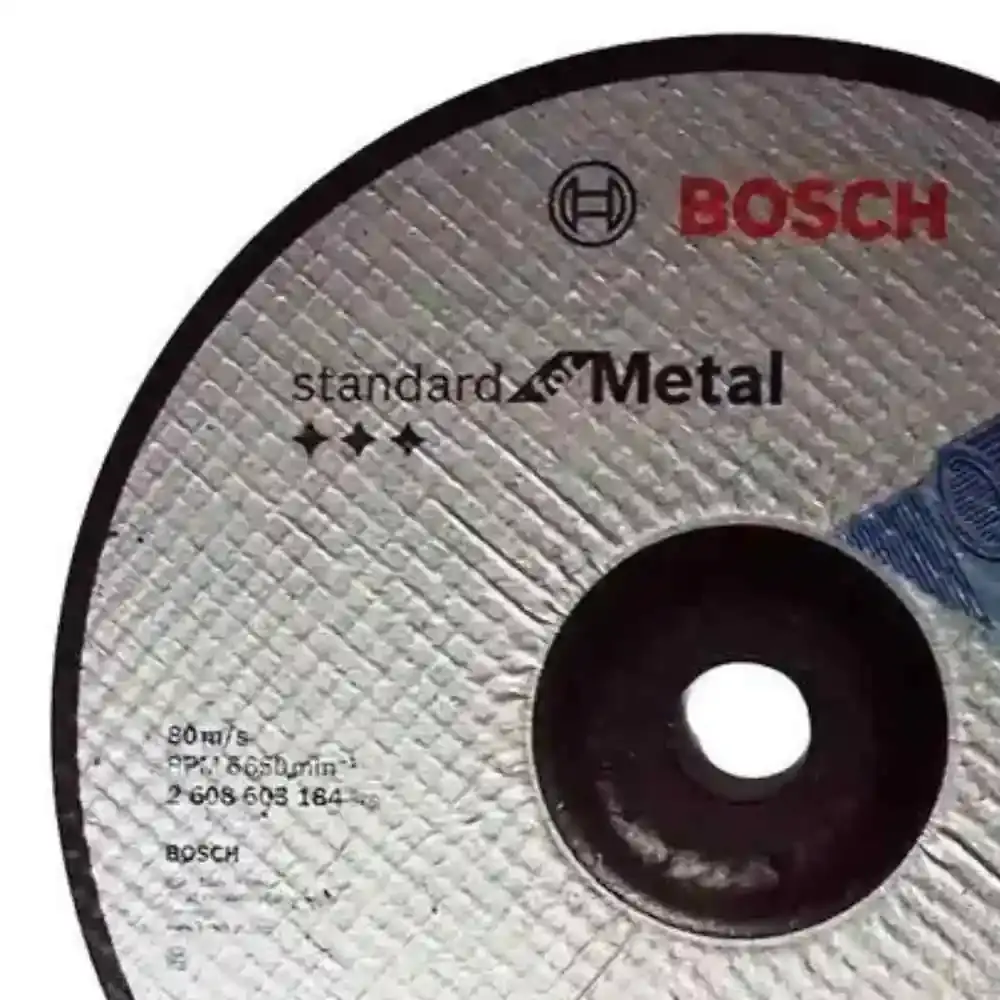Disco de Desbaste Metal 9 POL x 1/4 POL Furo 7/8 POL Standard BOSCH — fotografia 5