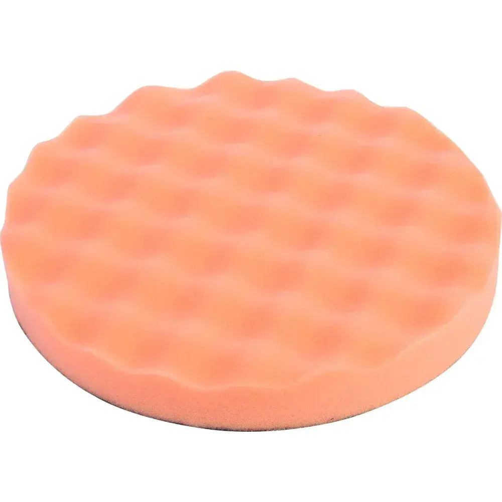 Boina de corte espuma laranja 198MM para ramo automotivo Worker — fotografia 8