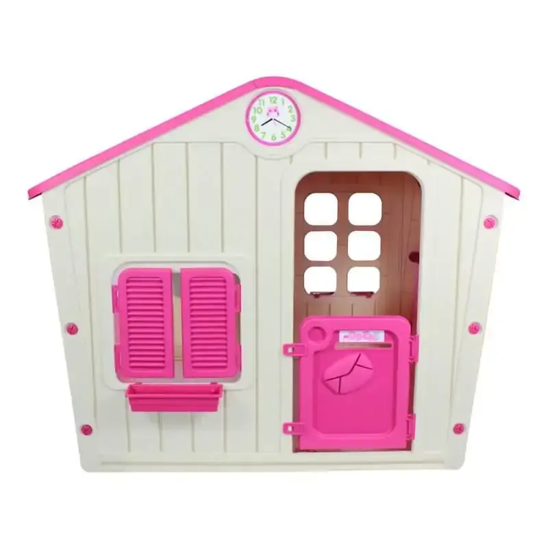 Casinha de brinquedo pink BEL — fotografia 4