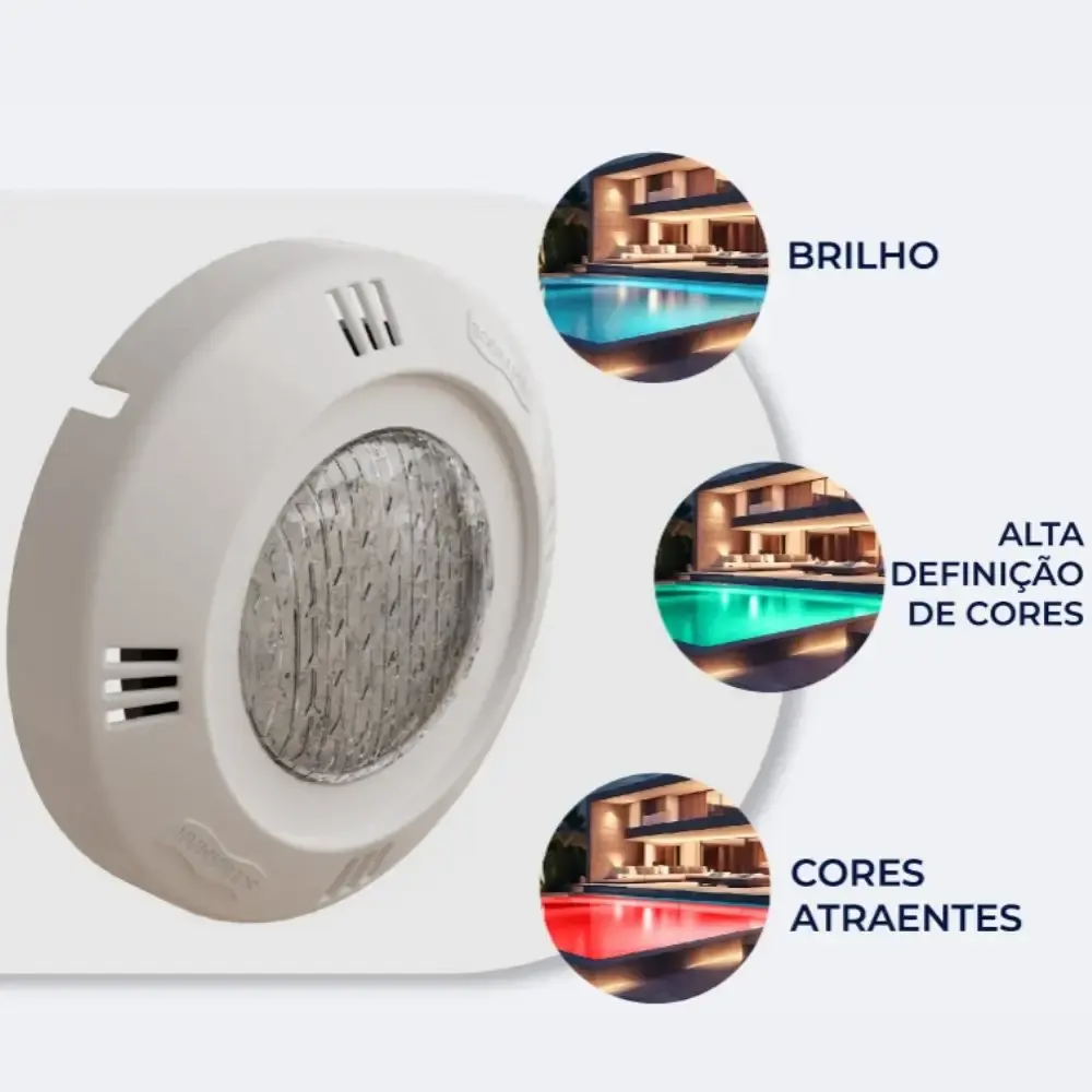 Luminária HiperLED 5W RGB para Tubos 25 mm SODRAMAR — fotografia 4