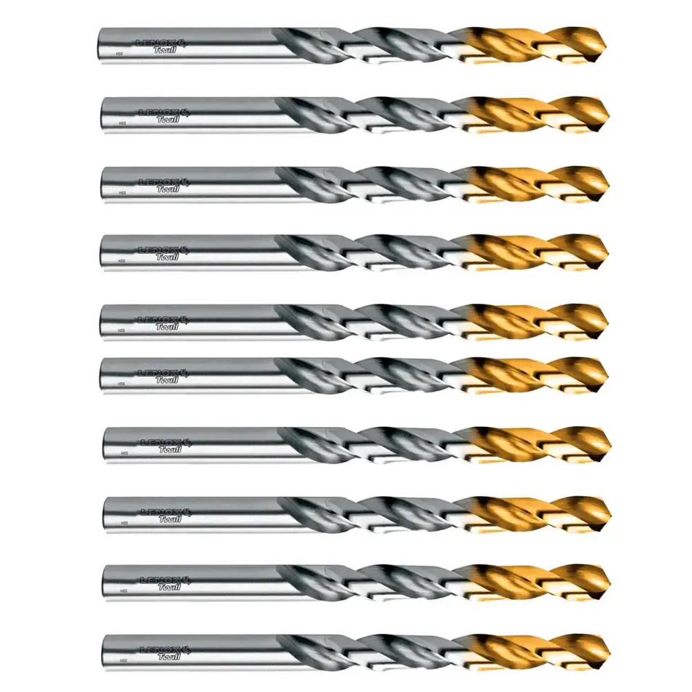 Broca de aço rápido 2,30 mm DIN 338 HSS TW100 10 Unidades LENOX-TWILL