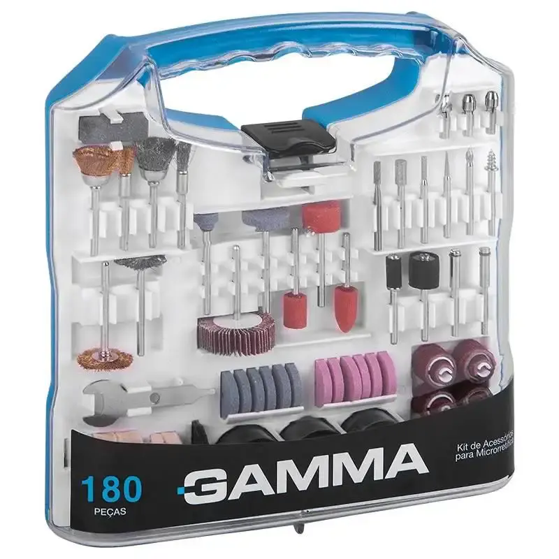 Kit de acessórios para microrretífica com 180 peças G19507AC Gamma — fotografia de referência