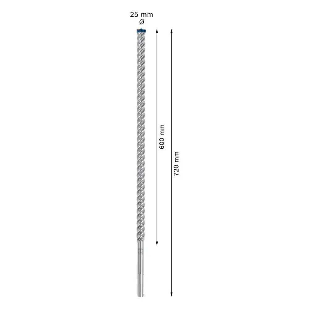 Broca sds max 25MMX600MMX720MM MAX-8X Bosch — fotografia 8