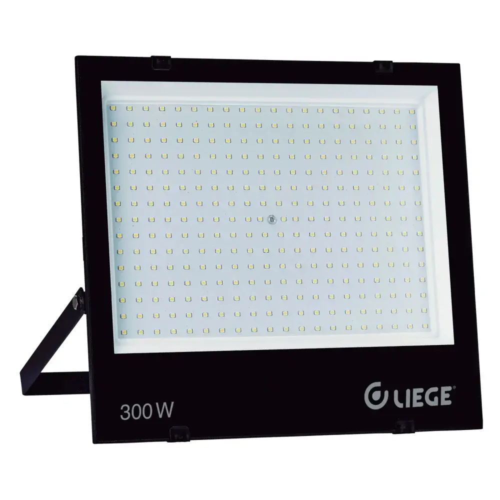 Refletor led bivolt 300W preto Liege — fotografia 2