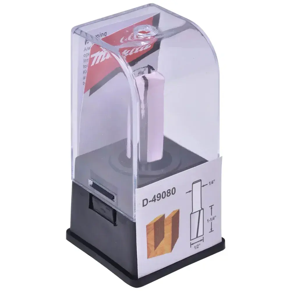Fresa paralela dupla 1/2 com haste 1/4 D-49080 Makita — fotografia 9