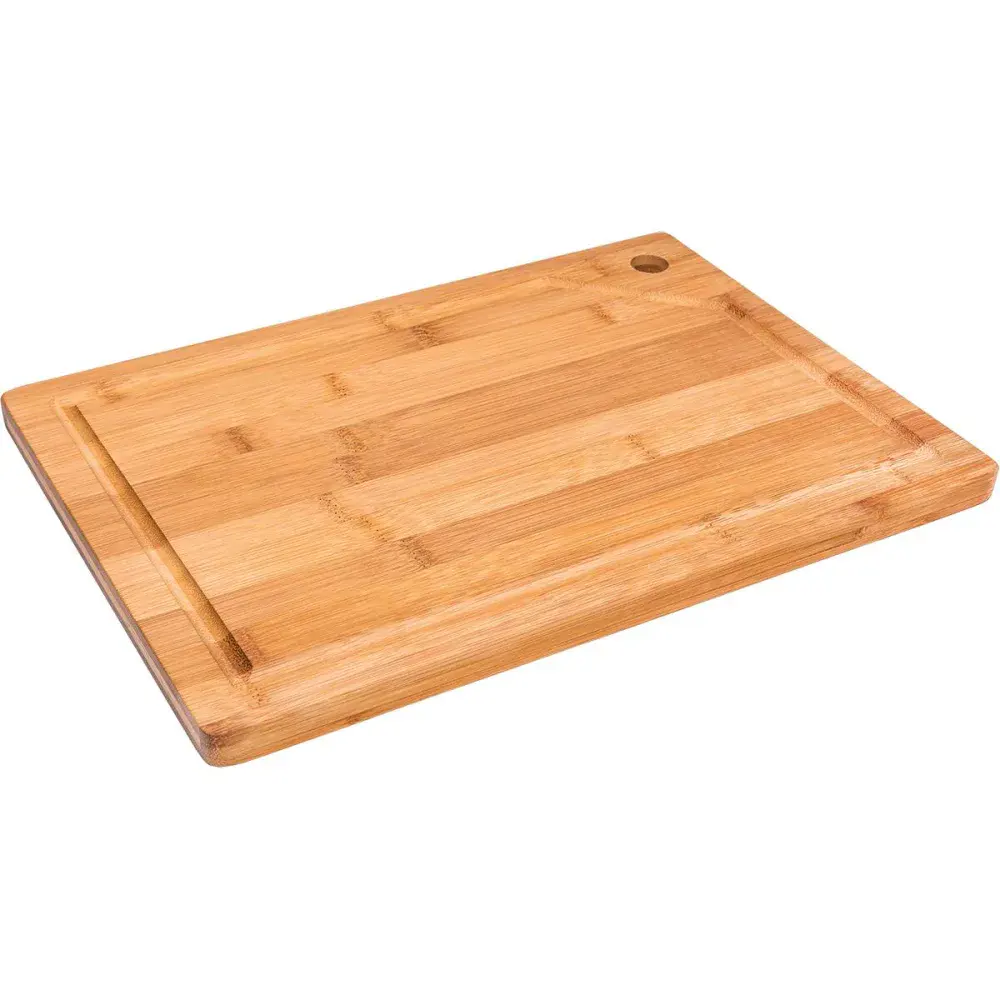 Tábua retangular de bambu 35X25CM sem afiador Kala — fotografia 3