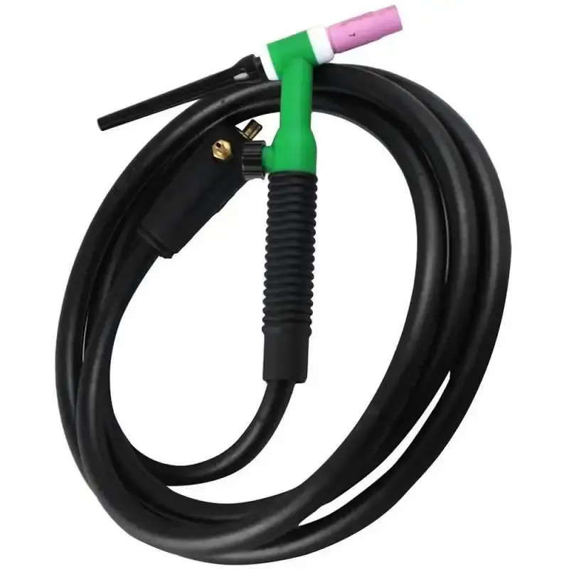 Tocha solda TIG encaixe 13 MM HW26V ER13 para inversora sem alta frequência 3.5M Oximig — fotografia 2