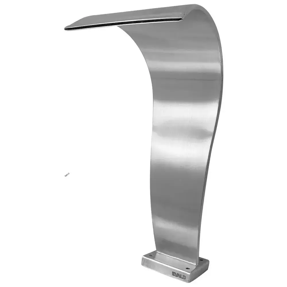 Cascata Piscinas 105 x 50 CM em Aço Inox Legítimo Naja Grande EVALD — fotografia 4