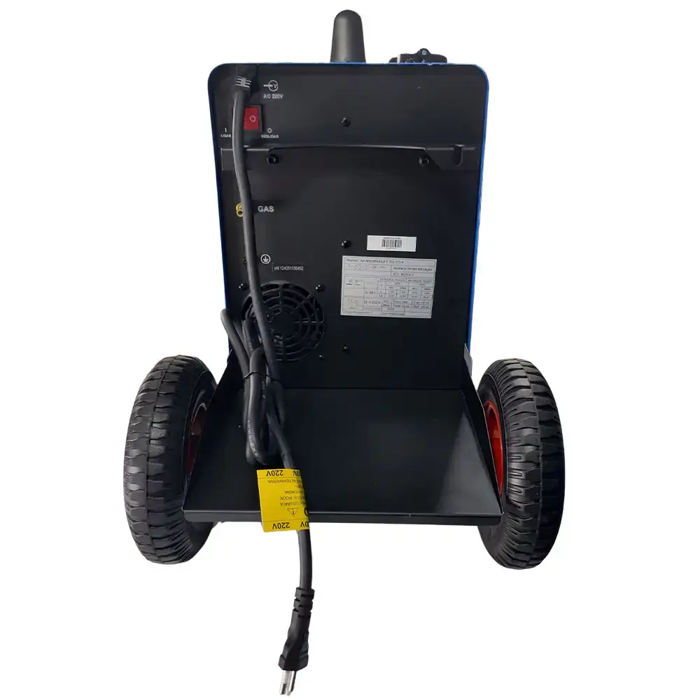 Máquina de solda MIG TIG eletrodo multiprocessos 170A ak-mig/mma/lift TIG 170A AK teck USK 220 V — fotografia 8