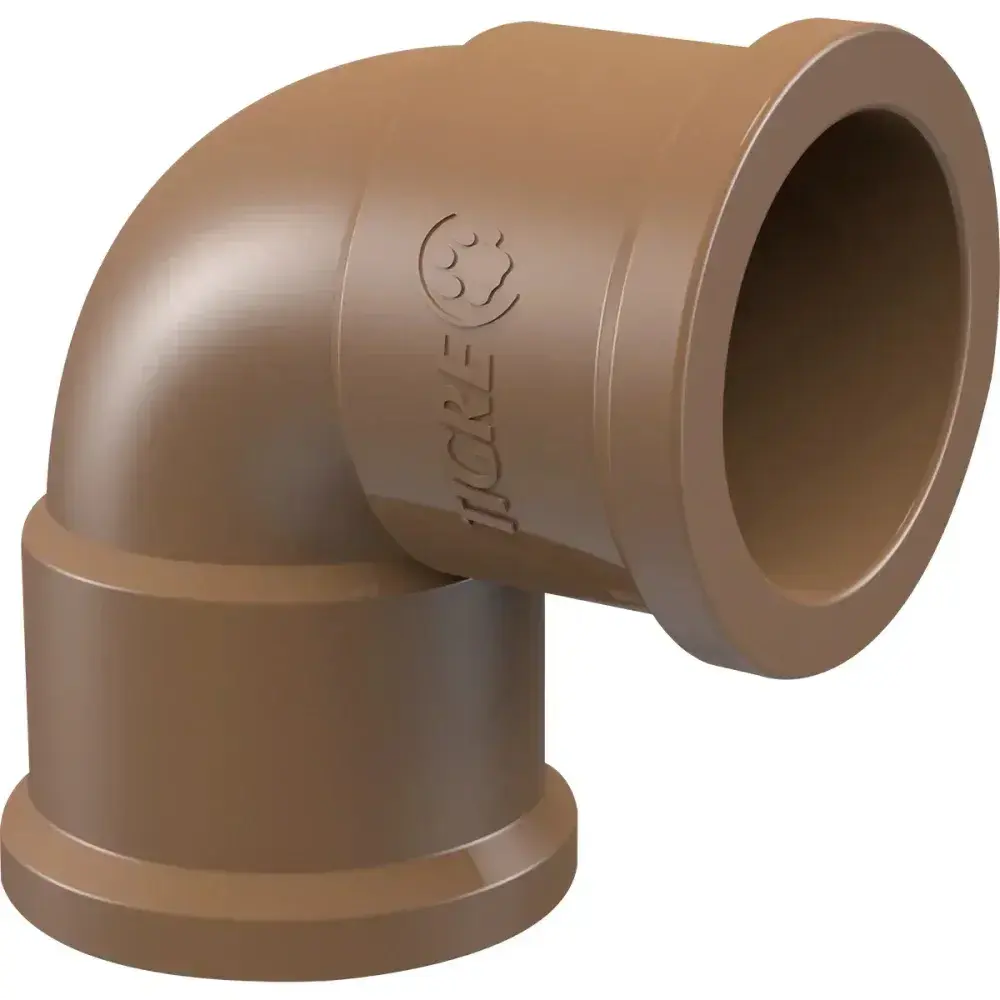 Joelho 90° soldável de pvc 25MM Tigre