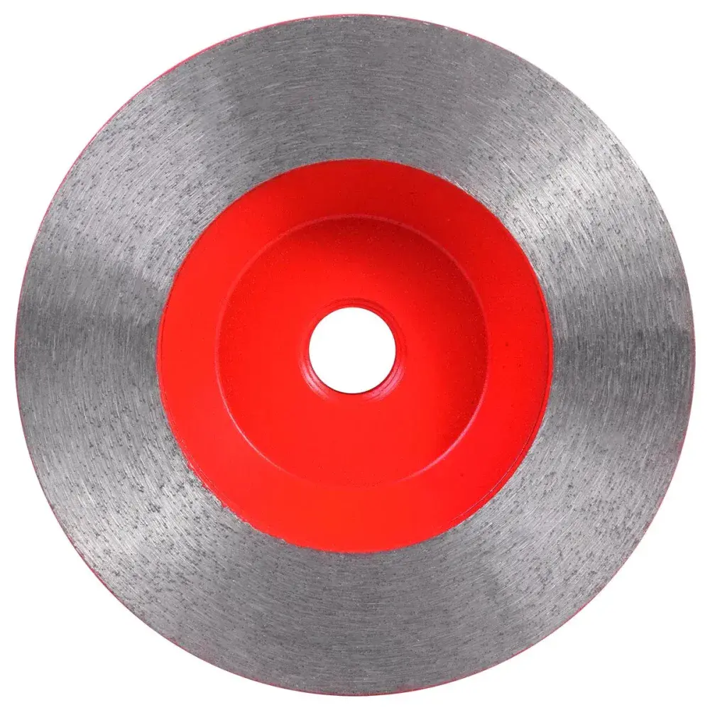 Rebolo diamantado liso 3.3/4 95MM M14 13200RPM grão 100 Worker — fotografia 6