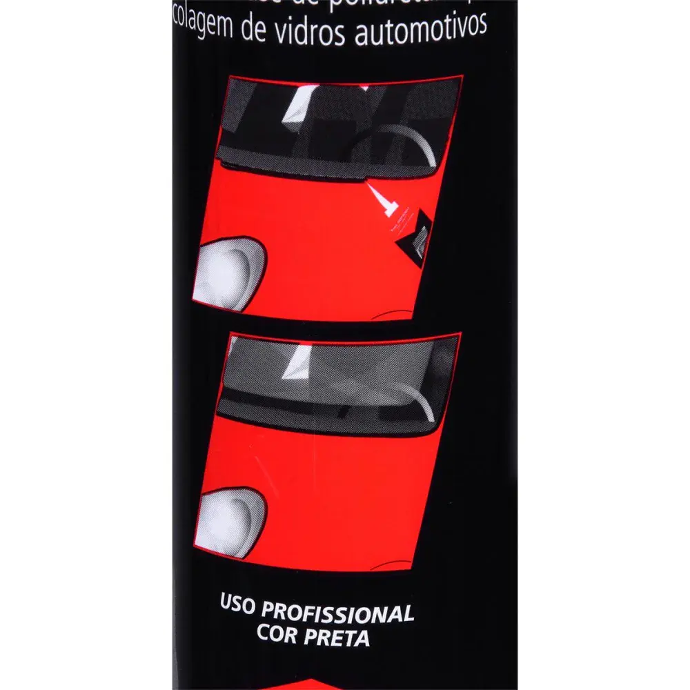 Adesivo para fixar para-brisa em pu preto 400G Worker — fotografia 4