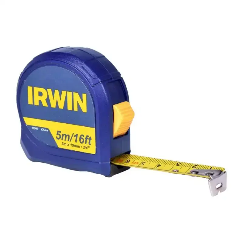 Trena standard 5 metros com trava IW13947 Irwin — fotografia de referência
