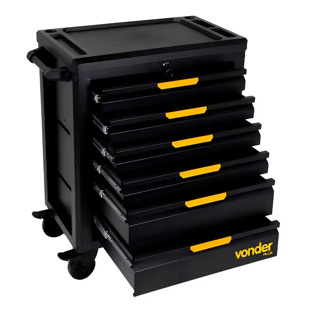 Carro para ferramentas com 6 gavetas CF 660 VONDER PLUS — fotografia 4