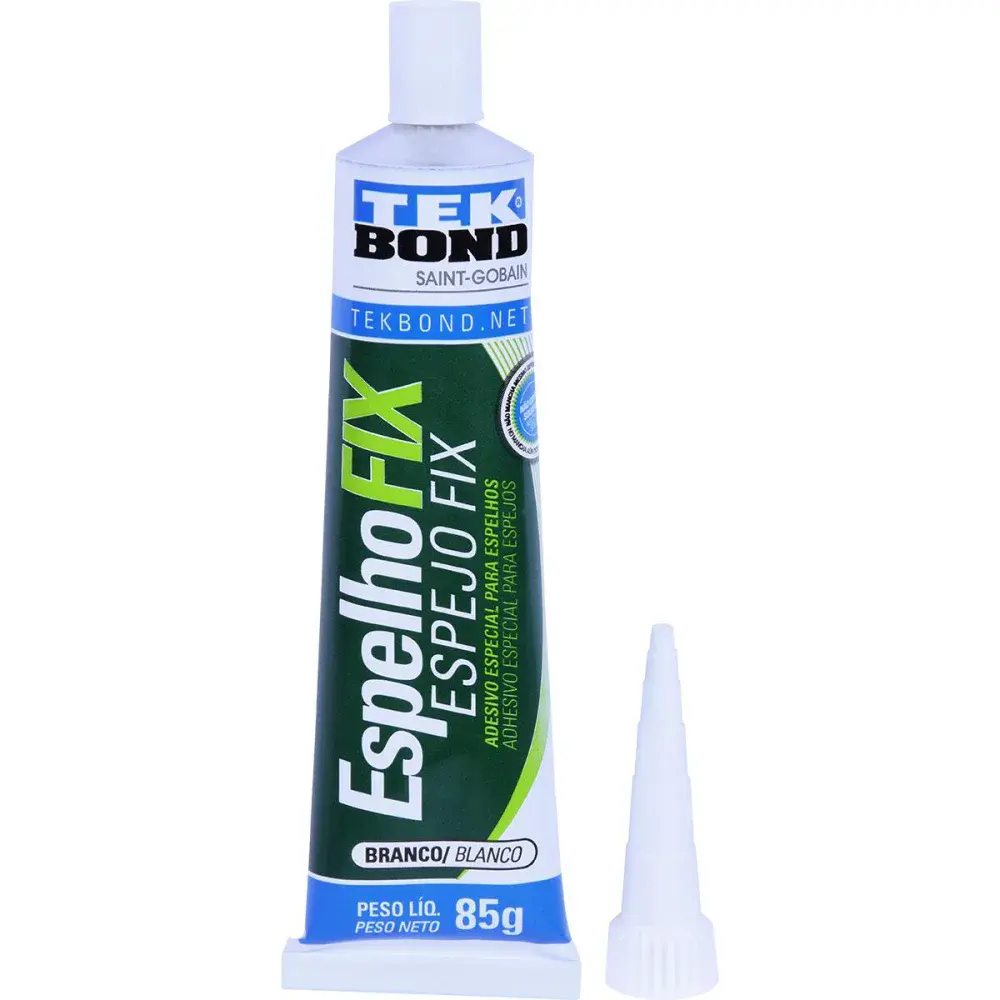 Adesivo fixa espelho blister 85G Tekbond — fotografia de referência