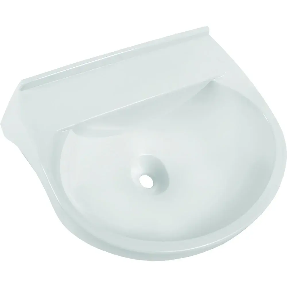 Lavatório plástico branco 36X28 3,8L Astra