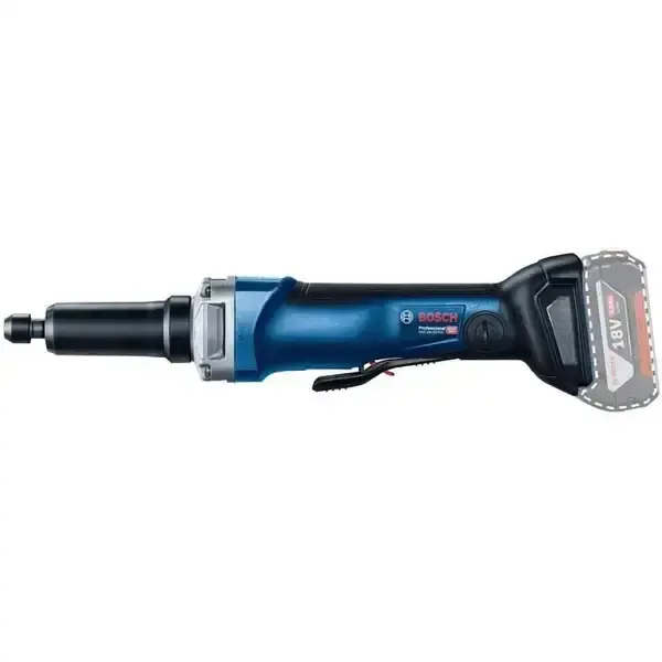 Retífica industrial 18V GGS 18V-23 PLC com bateria 2,0AH, carregador bivolt e bolsa Bosch — fotografia 3