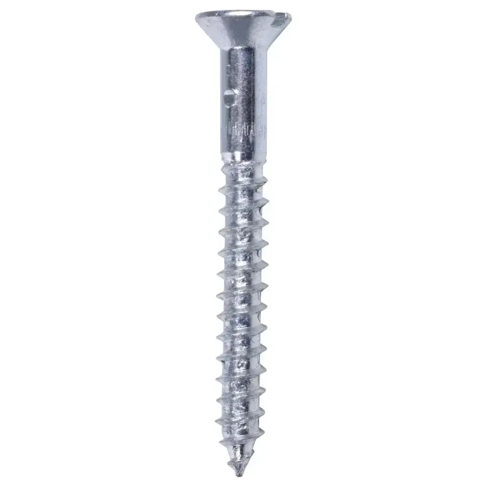 Parafuso cabeça chata zincado com bucha 3,5X30MM 10 peç Worker — fotografia 9