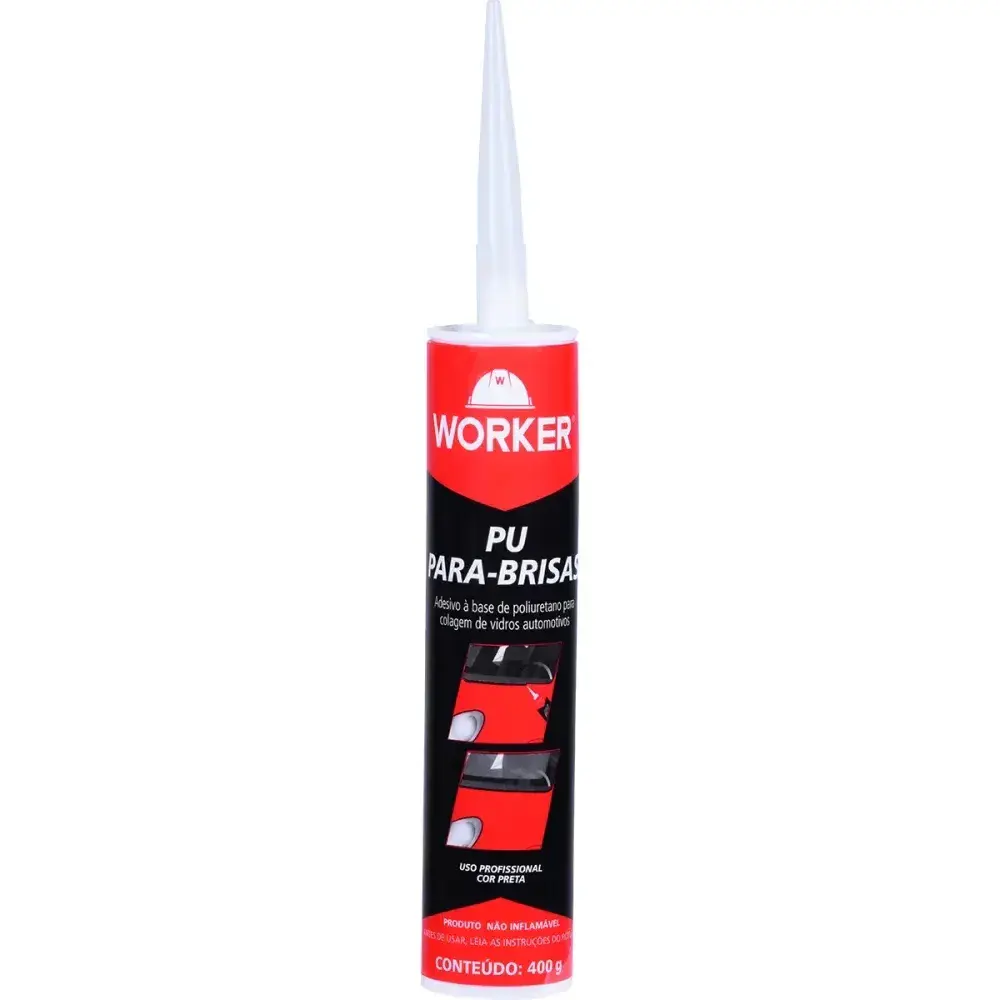 Adesivo para fixar para-brisa em pu preto 400G Worker — fotografia 6